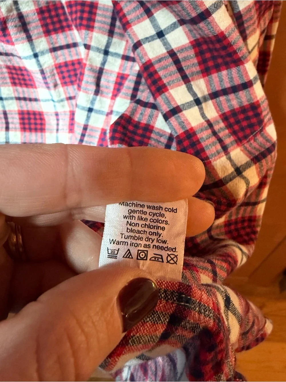 J. Crew Men’s Red Plaid Cotton Shirt